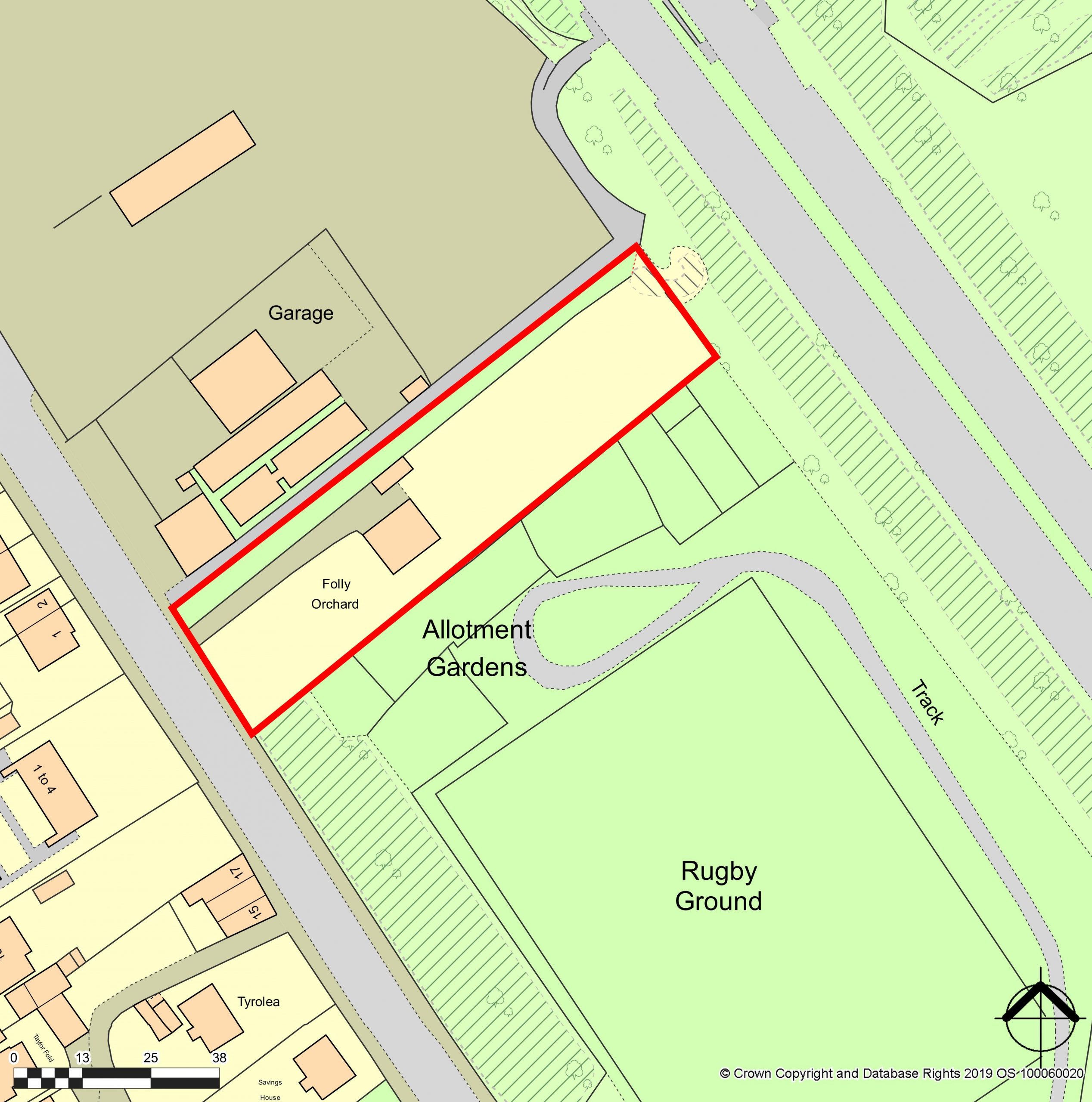 Land for Sale, Folly Orchard, Great North Road, Brotherton, WF11 9EP